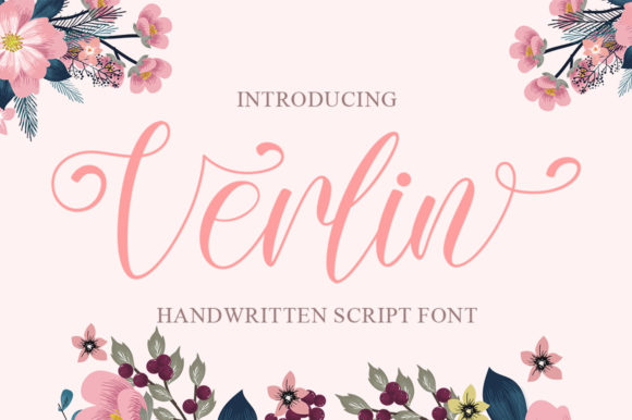 Verlin Font Poster 1