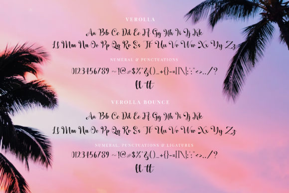Verolla Font Poster 3