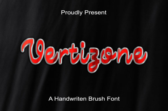 Vertizone Font Poster 2