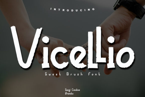 Vicello Font Poster 1