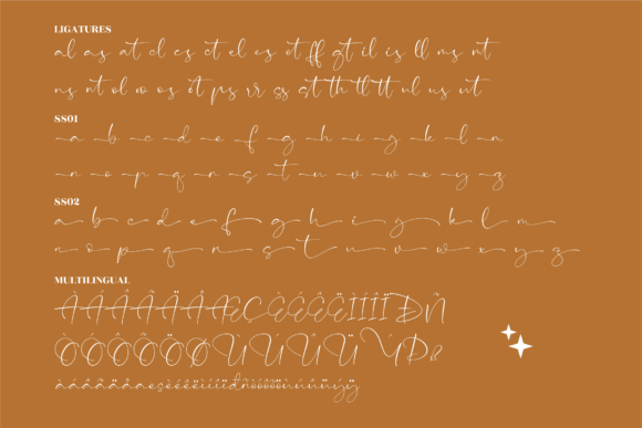 Victoria Signate Font Poster 14