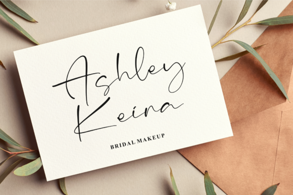 Victoria Signate Font Poster 6