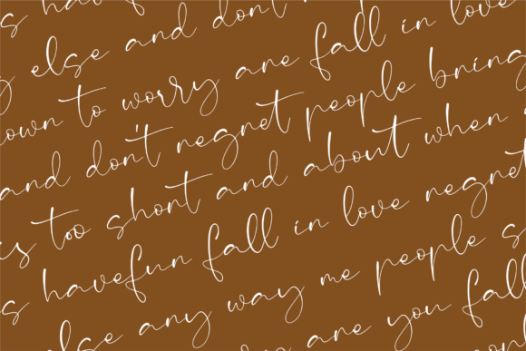 Victoria Signate Font Poster 8