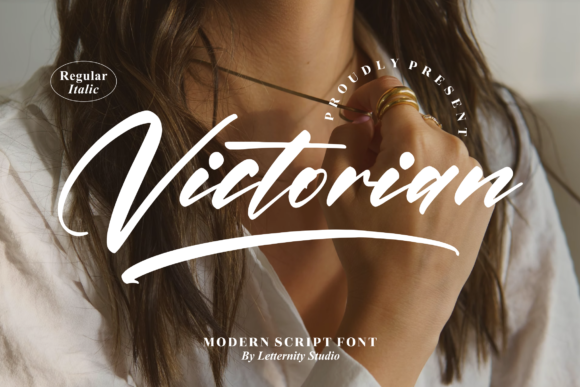 Victorian Font Victorian Font Poster 1