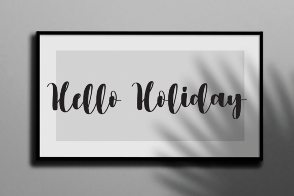 Videography Font Poster 2