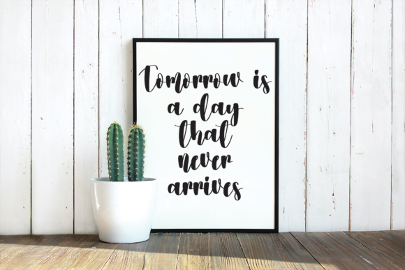Videography Font Poster 3