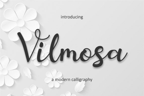 Vilmosa Font Poster 1