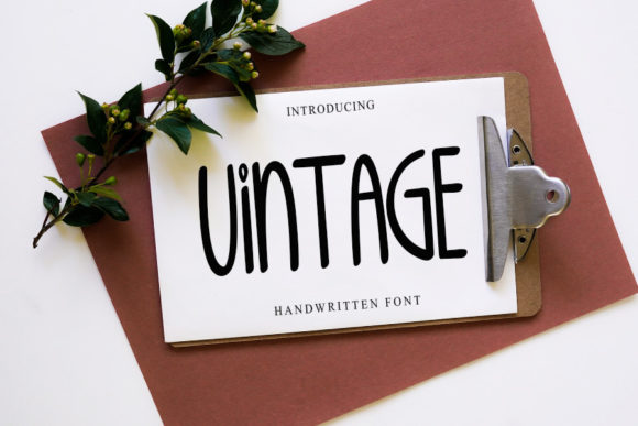 Vintage Font