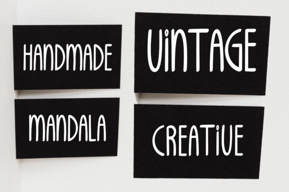 Vintage Font Poster 3