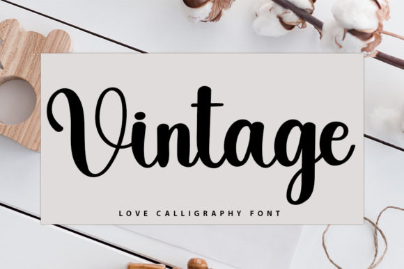 Vintage Font