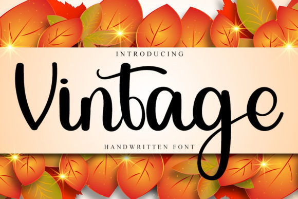 Vintage Font