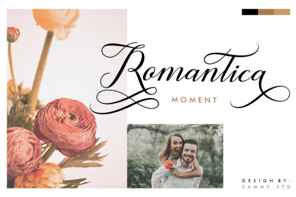 Vintage Fonta Font Poster 6