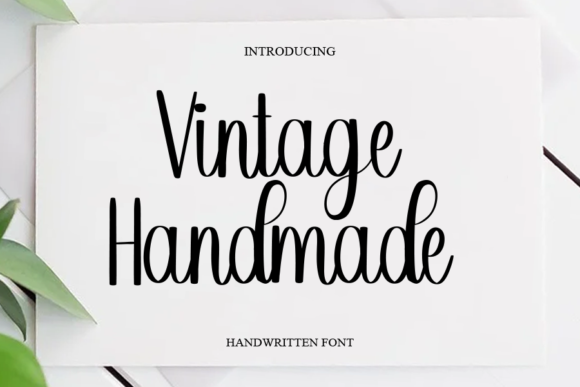 Vintage Handmade Font