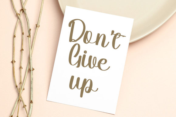 Vintage Stickers Font Poster 2