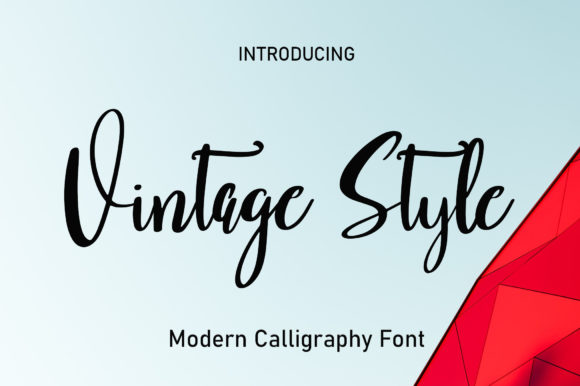 Vintage Style Font