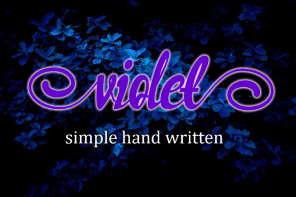 Violet Font