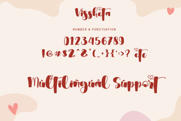 Vissheta Font Poster 6