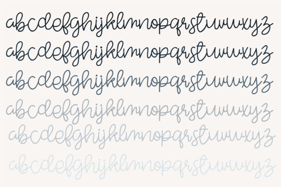 Vogelweide Font Poster 5