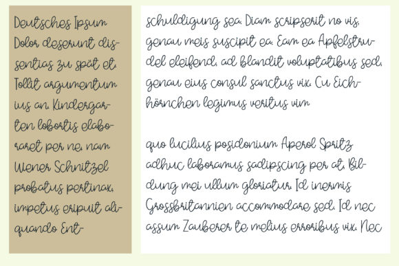 Vogelweide Font Poster 7