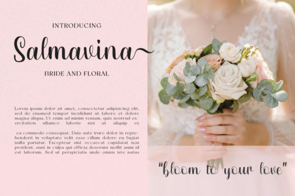 Vonetica Font Poster 3