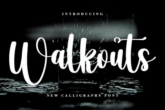 Walkouts Font