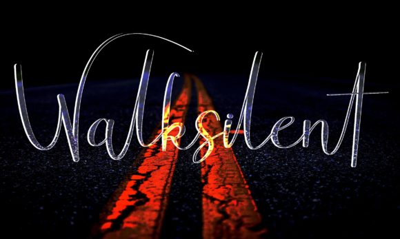 Walksilent Font Poster 1