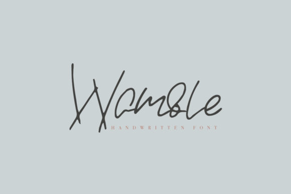 Wamble Font Poster 1