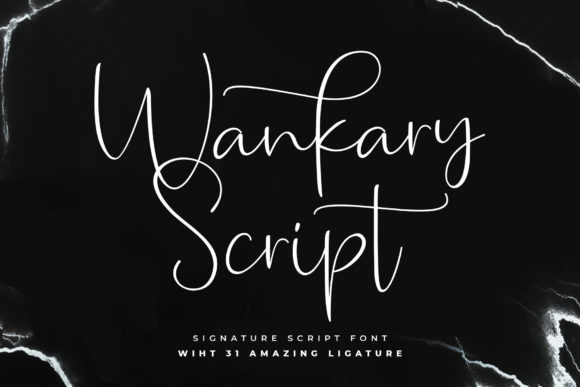 Wankary Script Font