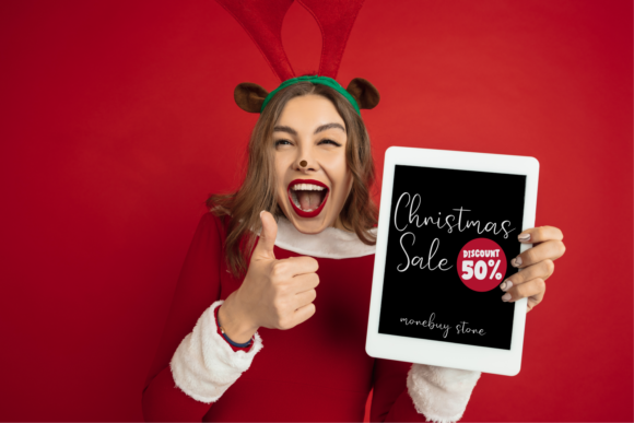 Warm Christmas Font Poster 5