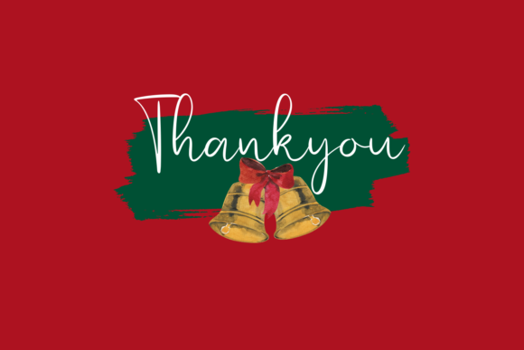 Warm Christmas Font Poster 7