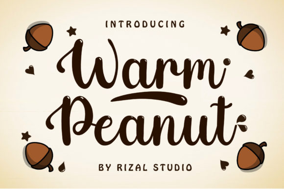 Warm Peanut Font