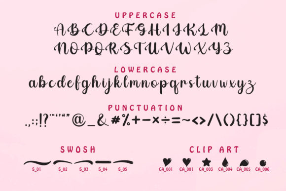 Warm Peanut Font Poster 2
