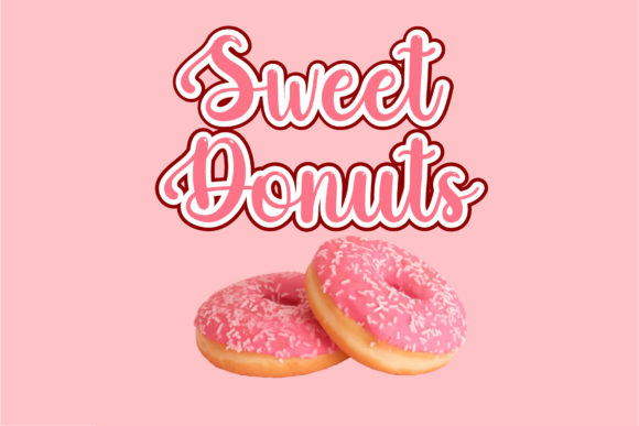 Warm Peanut Font Poster 5