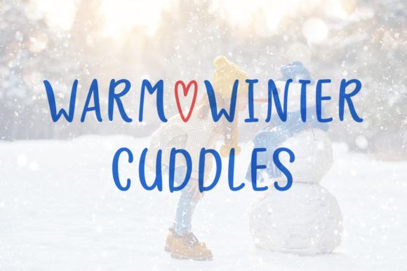 Warm Winter Cuddles Font