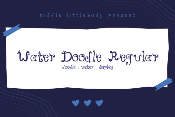 Water Doodle Font