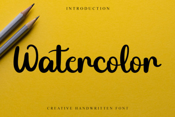 Watercolor Font