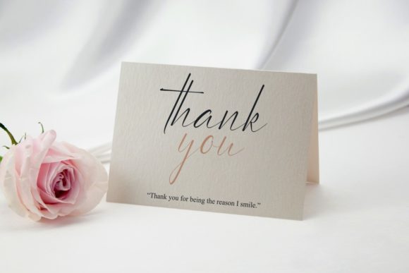 Waterflowers Font Poster 10