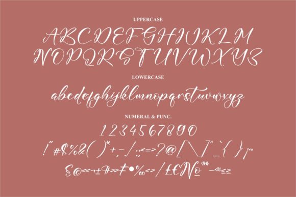 Watersky Sighale Font Poster 13