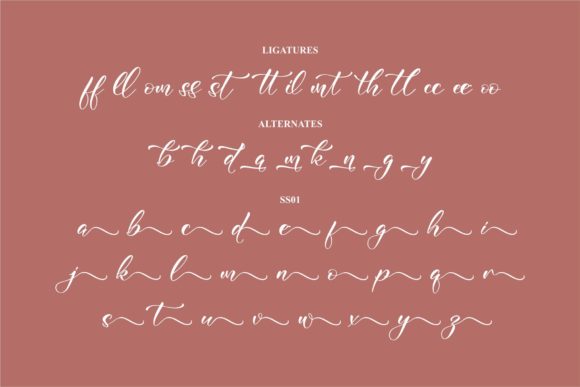 Watersky Sighale Font Poster 14