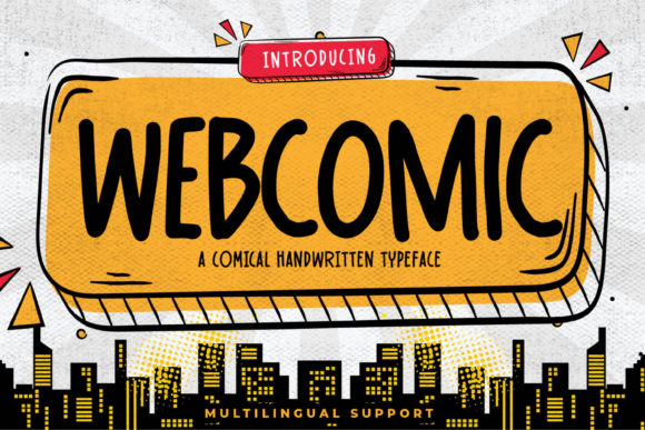 Webcomic Font Poster 1