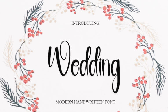 Wedding Font