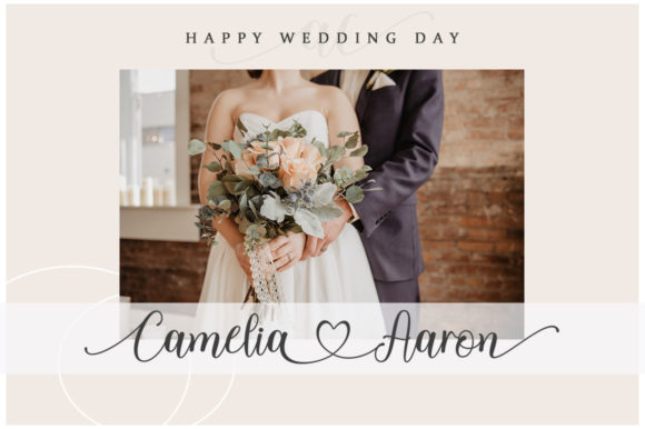 Wedding Font Poster 11