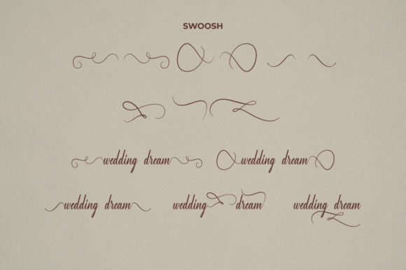 Wedding Dream Font Poster 9