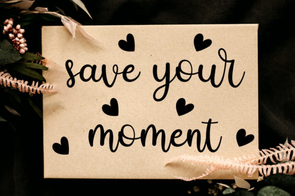 Wedding Story Font Poster 6