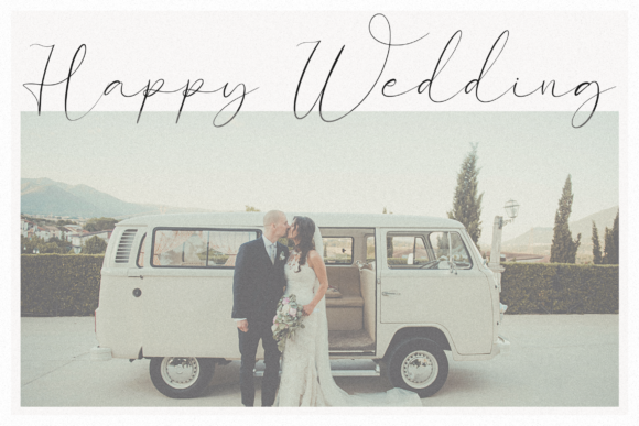Weddingfield Font Poster 3