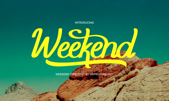 Weekend Font