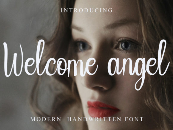 Welcome Angel Font Poster 1
