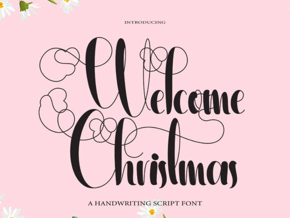 Welcome Christmas Font