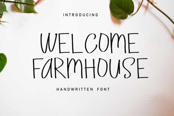 Welcome Farmhouse Font