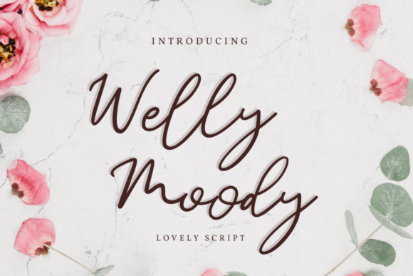 Welly & Moody Font Poster 1